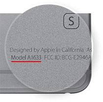 Например, Apple iPhone 6s Model A1633не имеет нотификация